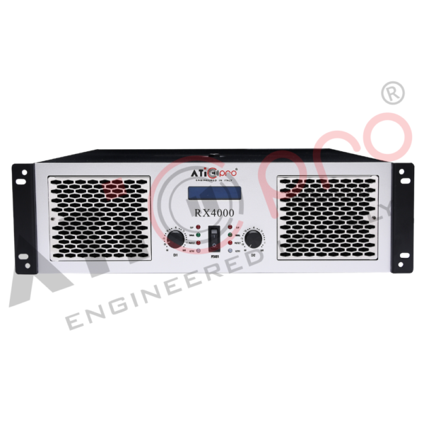 2 Channel Power Amplifier 3200 Watts (2ohm) Model ATI RX 4000